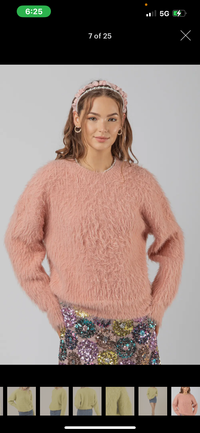 Fuzzy sweater