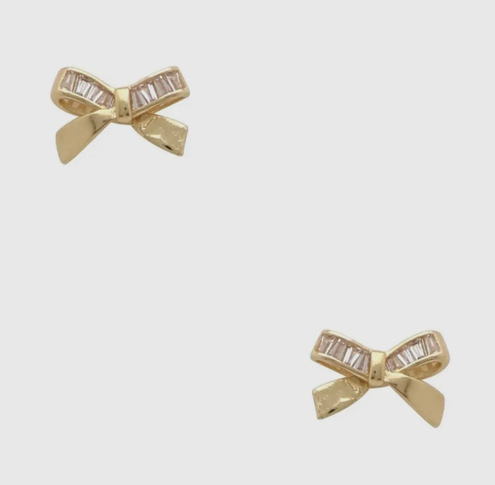 Gold bling bows