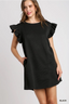 Jacquard knit dress