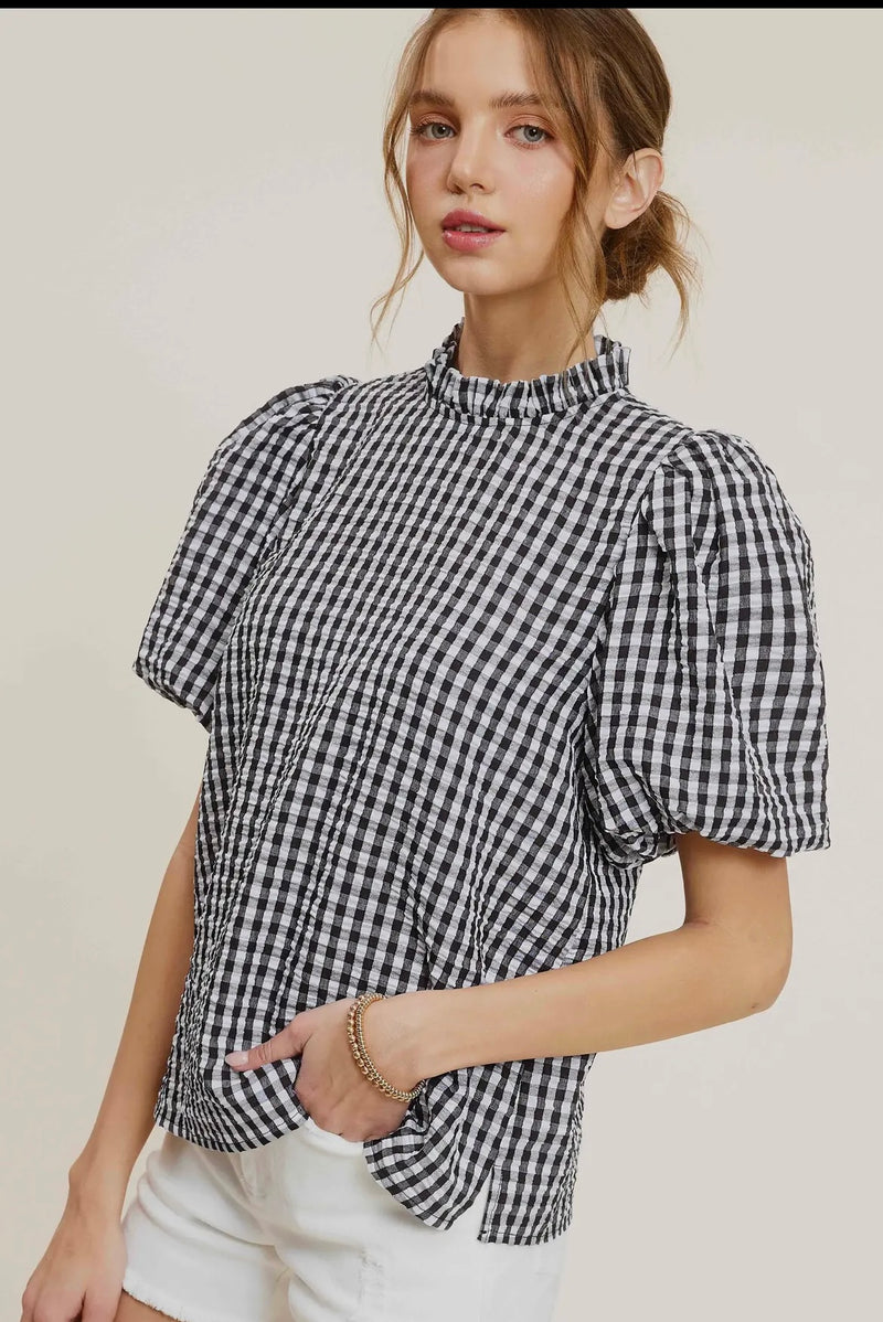 Gingham top