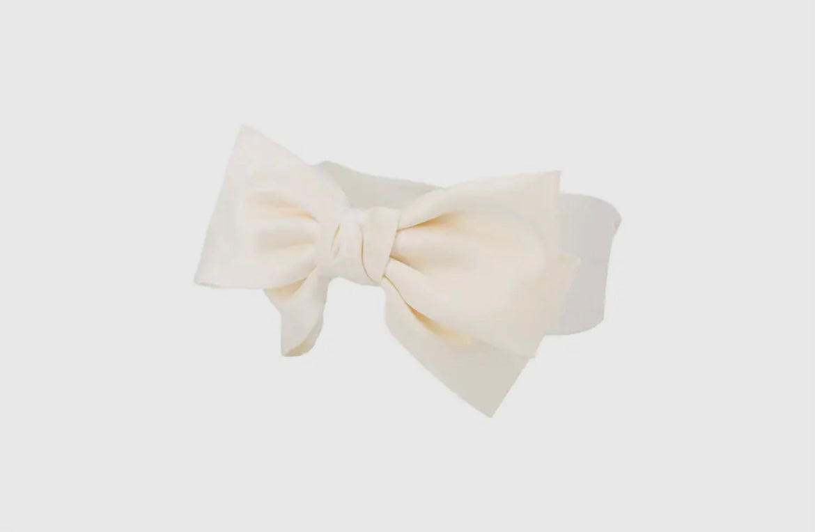 Fabric bow headband