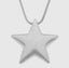 Puff star necklace