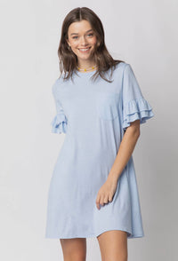 French terry dress
