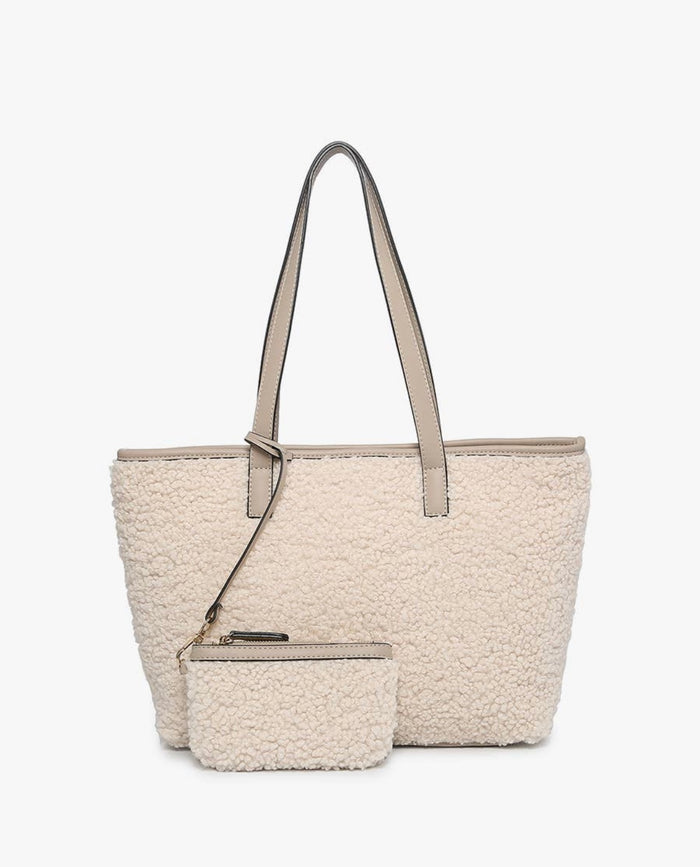 Louise teddy tote