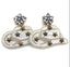 Hat bling earrings