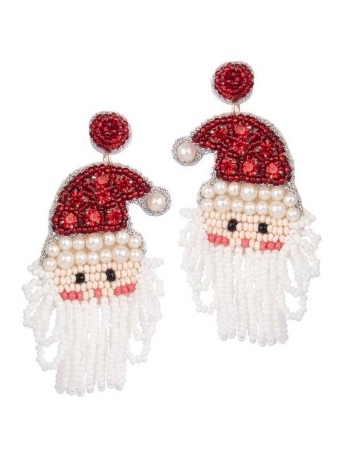 Xmas beaded earrings – Twisted Texas Tanning and Boutique