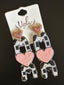 Beaded boutique earrings