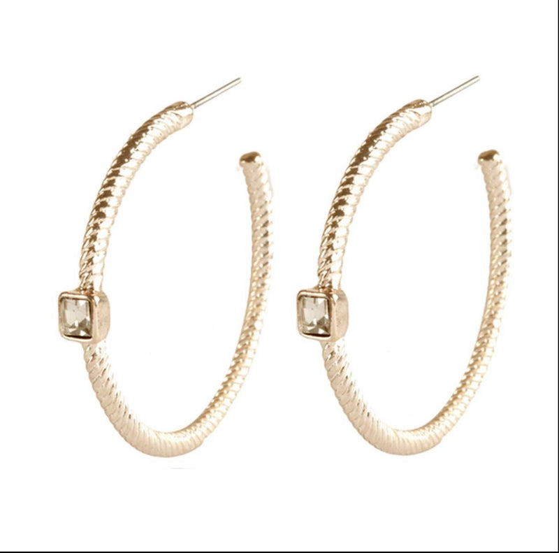 Crystal cable hoops