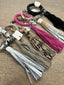 12” tassel keychain